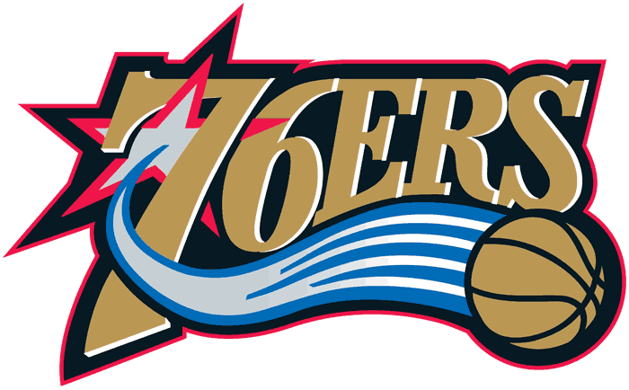 Philadelphia 76ers 1997-2009 Primary Logo iron on heat transfer